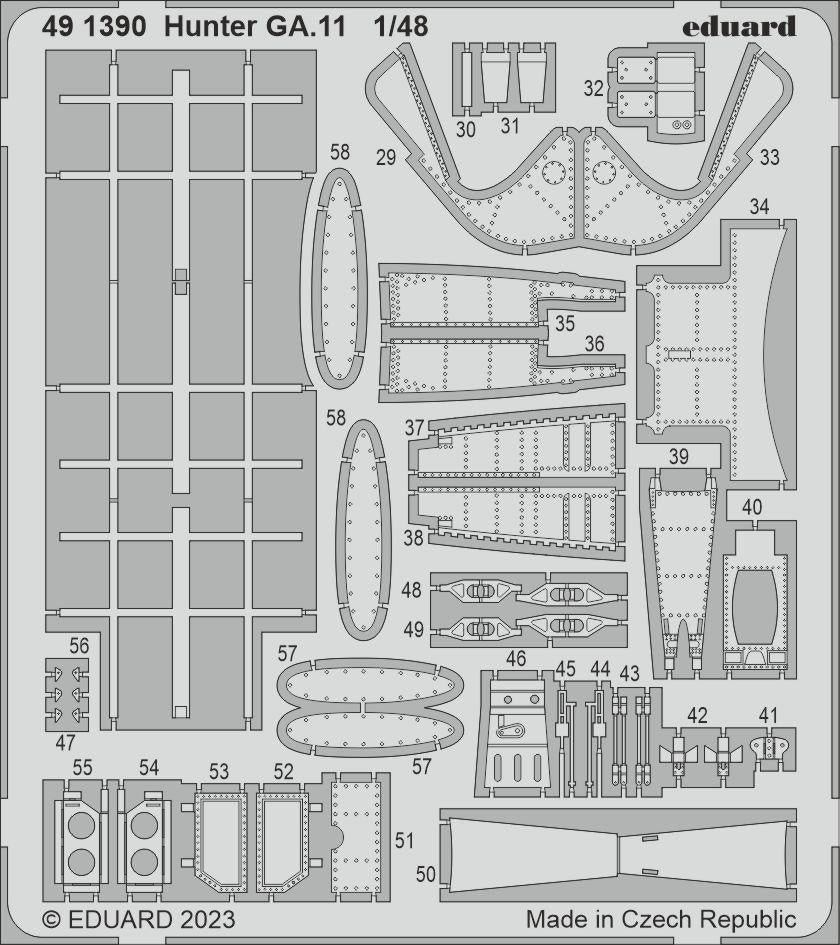 Eduard BIG49393 Hunter GA.11 AIRFIX 1/48 – zdjęcie 2