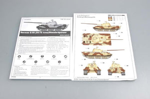 Trumpeter 01536 Allemand E-50 (50-75 tonnes) Standardpanzer (1/35) – imagen 2