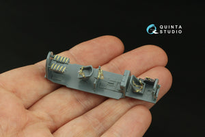 Intérieur imprimé en 3D et coloré sur papier décalcomanie Quinta Studio QD72179 Bf 110C/D/E (Eduard) 1/72 – immagine 8