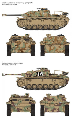 Rye Field Modèle 5086 StuH42 &amp;amp; StuG.III Ausf.G Production tardive 1/35 – immagine 3