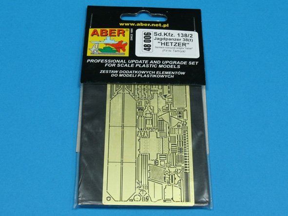 Aber 48006 chasseur de chars allemand Sd.Kfz. 138/2 Jagdpanzer 38(t) &amp;#39;&amp;#39;Hetzer&amp;#39;&amp;#39; (1/48) – immagine 3