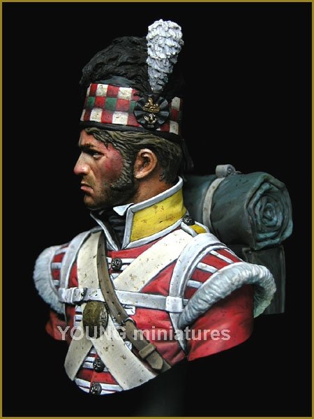 Young Miniatures YH1826 Le 92e régiment des Gordon Highlanders, Waterloo 1815, échelle 1/10 – image 6
