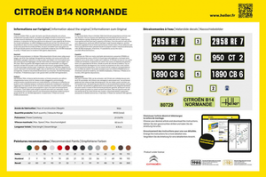 Heller 56729 Kit de démarrage - Citroën B14 Normande 1/24 – Bild 2