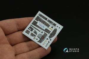 Intérieur coloré imprimé en 3D sur papier décalcomanie Quinta Studio QDS-32180 F-104S (Italeri) (petite version) 1/32 – Bild 4