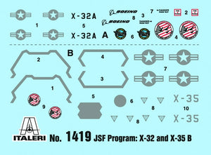 Italeri 1419 JSF Programme X-32A et X-35B (1/72) – Bild 3