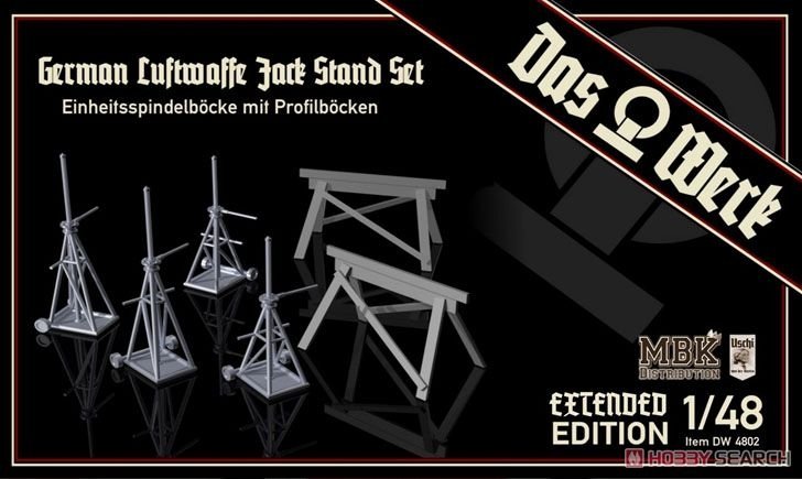 Das Werk DW4802 Ensemble de cric de la Luftwaffe allemande - Édition étendue 1/48 – Bild 3