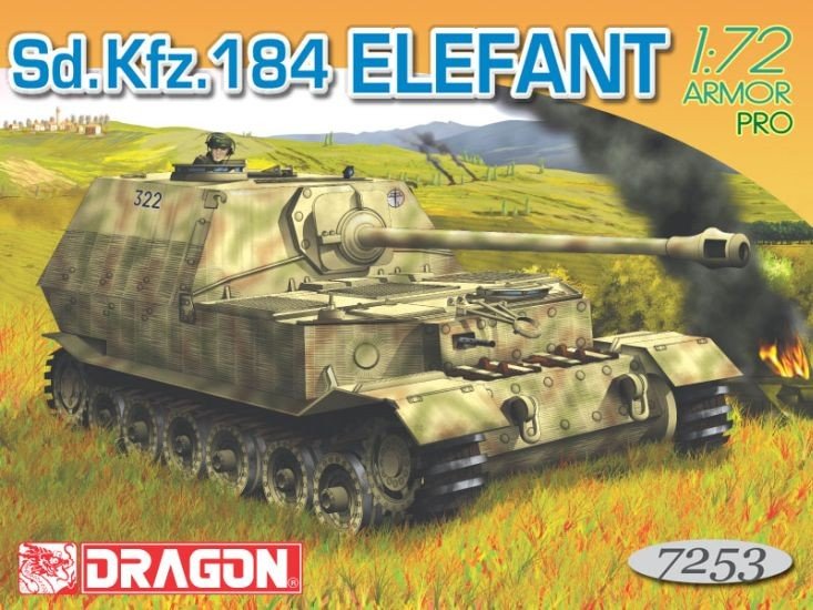 Dragon 7253 Sd.Kfz.184 Éléphant (1/72)