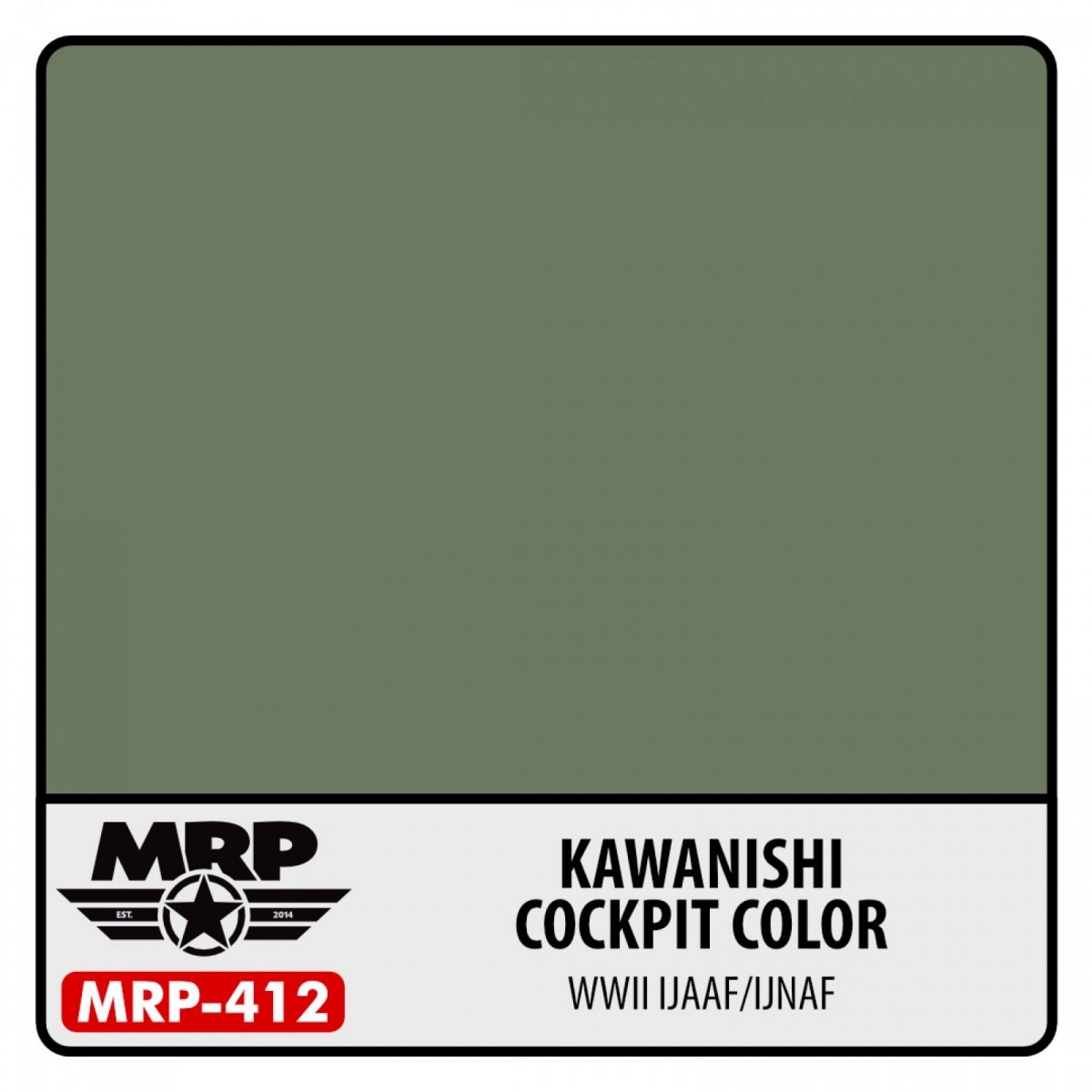 Peinture MR. Paint MRP-412 Kawanishi pour cockpit 30 ml