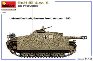 MiniArt 72115 StuH 42 Ausf. G MOYENNE PRODUCTION 1/72 – immagine 3