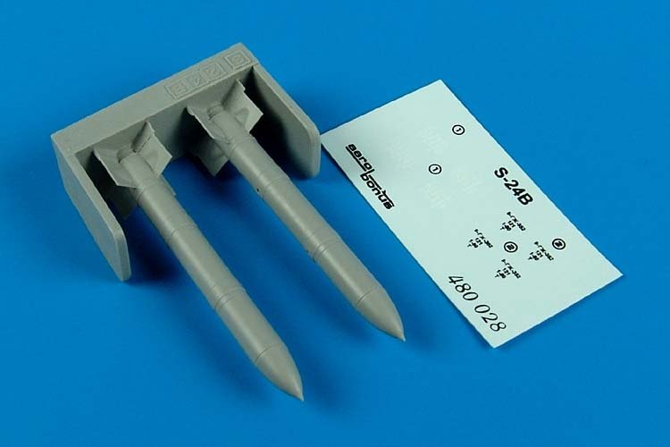 Aerobonus 480028 S-24-B Fusées air-sol russes (1/48)