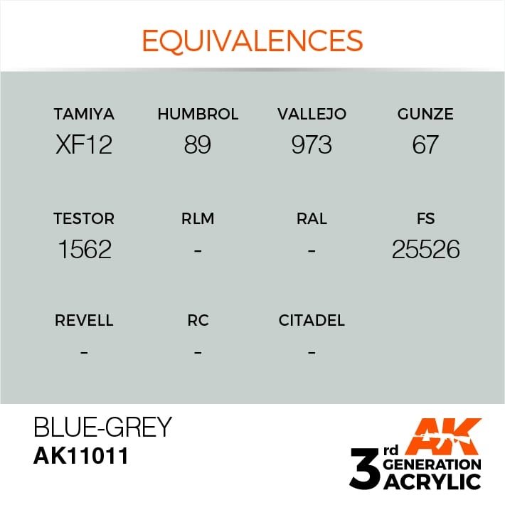 AK Interactive AK11011 Bleu-Gris 17 ml  – imagen 3