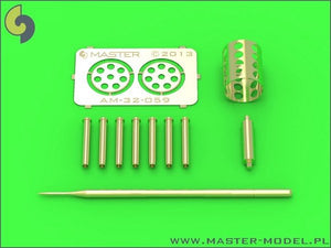 Master AM-32-059 Fairchild A-10 Thunderbolt II - Pointe de canon GAU-8 Avenger et tube Pitot (1/32)