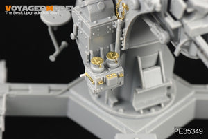 Voyager modèle PE35349 seconde guerre mondiale allemand 88mm FlaK 37 mit Behelfslafette pour DRAGON 6523 1/35  – image 6