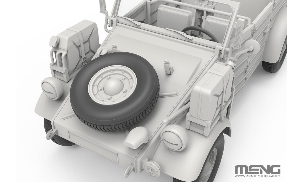 Maquette Meng VS-015 Type 82 Kübelwagen allemand Pkw.K1 (Afrique du Nord) 1/35 – imagen 8