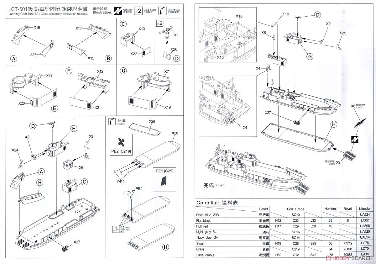 AFV Club SE73518 US NAVY LCT Mk. 6-501 (1943-1945) 1/350 – Bild 6