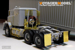 Modèle Voyager PE35915 Tracteur américain moderne M915/Remorque M872 (modèle de base) pour TRUMPETER 1/35 – image 7