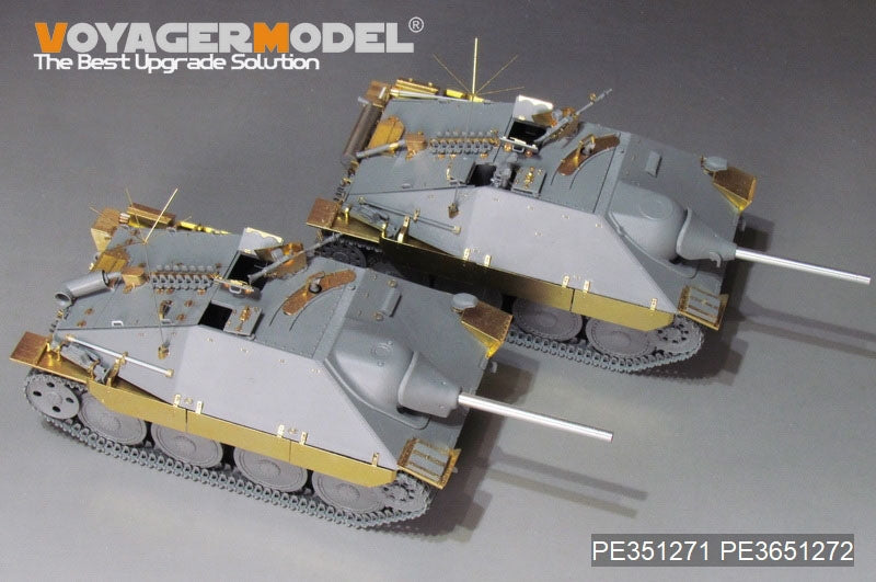 Voyager modèle PE351271 WWII allemand Sd.Kfz.138/2 Hetzer chasseur de chars première Version pour TAKOM 1/35 – image 9