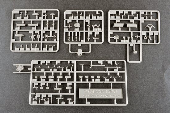 Trumpeter 06734 HMS Cornwall 1/700 – immagine 5