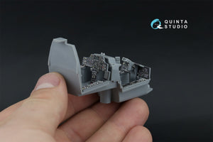Intérieur imprimé en 3D et coloré sur papier décalcomanie Quinta Studio QDS-48571 AH-64A (Hasegawa) (petite version) 1/48 – Bild 8