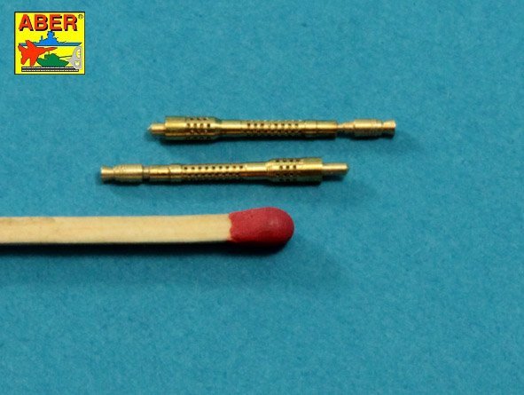 Aber A32021 Ensemble de 2 canons pour mitrailleuses d&amp;#39;avion allemandes MG 131 de 13 mm (type tardif) (1/32) – image 3