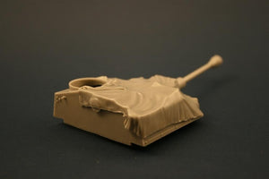 Panzer Art RE35-090 StuG III G partie supérieure de la coque/du canon avec bâche en toile, échelle 1/35 – Bild 2