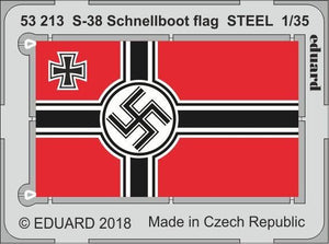 Eduard 53213 S-38 Schnellboot drapeau ACIER ITALERI 1/35
