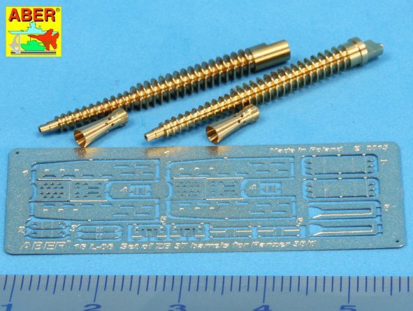 Aber 16L-06 Jeu de deux canons ZB 37 ​​pour Panzer 38(t) 1/16 – image 2