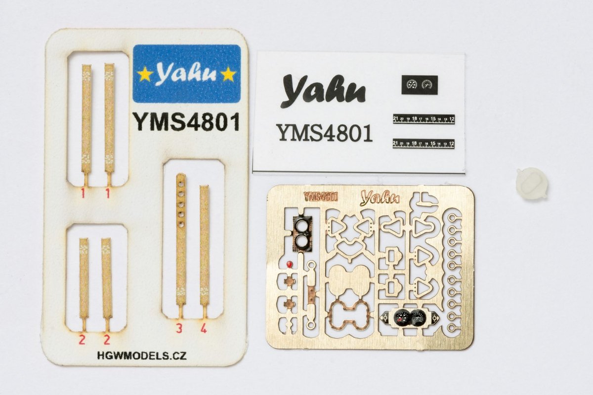 Ensemble Yahu YMS4801 PZL P.11 / PZL P.24 (Mirage) 1/48 – image 2