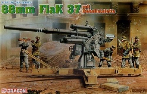 Dragon 6523 88mm Flak37 avec Behelfslafette (1/35) – immagine 2