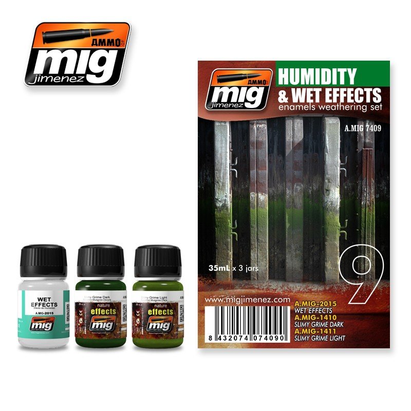 Munitions de Mig Jimenez 7409 HUMIDITÉ ET EFFETS DE L&amp;#39;HUMIDITÉ