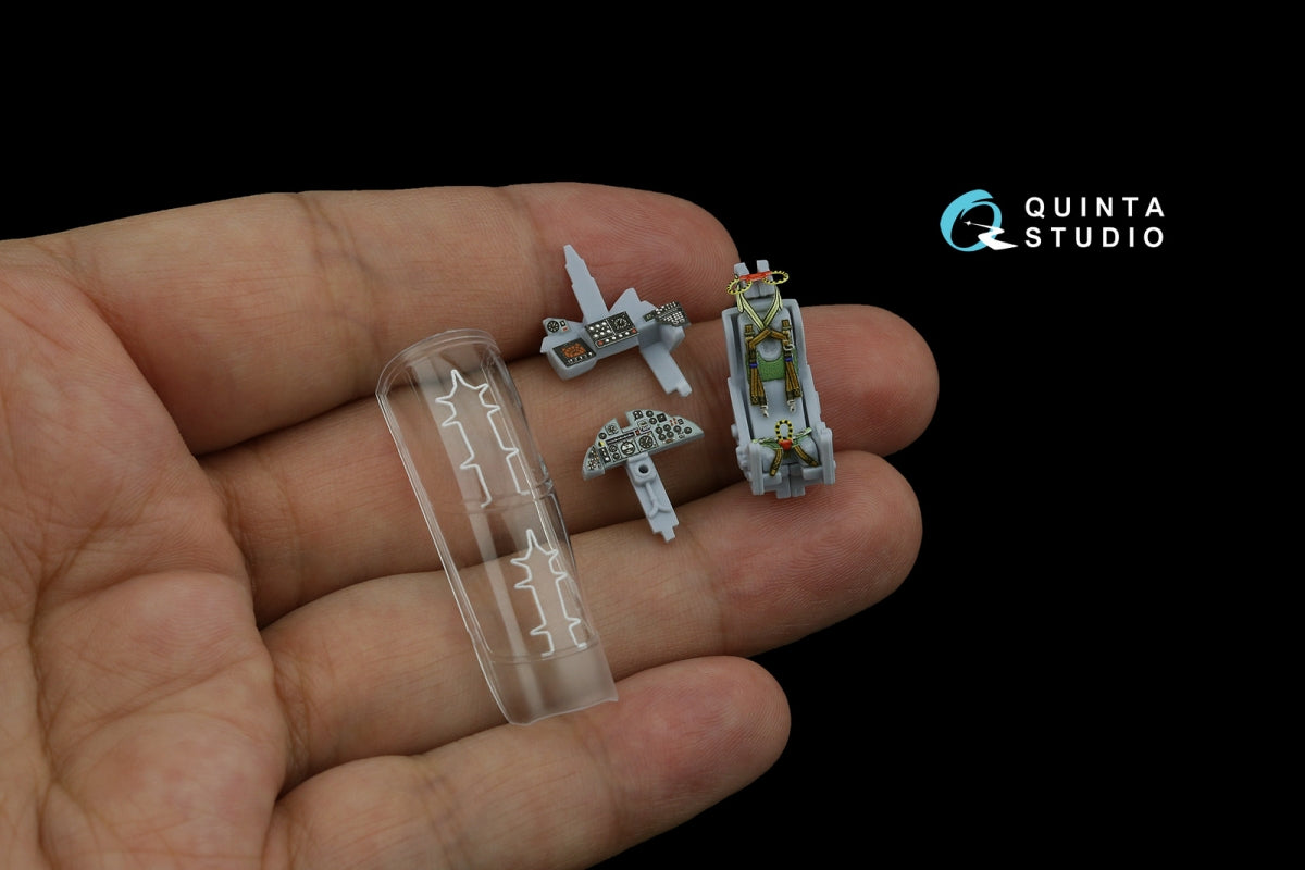 Intérieur imprimé en 3D et coloré sur papier décalcomanie Quinta Studio QD72173 Blackburn Buccaneer S.2B Late (Airfix) 1/72 – Bild 11