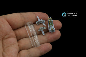 Intérieur imprimé en 3D et coloré sur papier décalcomanie Quinta Studio QD72173 Blackburn Buccaneer S.2B Late (Airfix) 1/72 – Bild 11