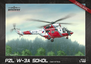 Réponse AA48002 PZL W-3A Sokół Force aérienne tchèque 1/48