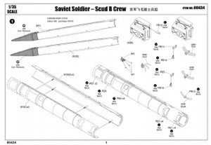 Trumpeter 00434 Soviet Soldier Scud B Crew – zdjęcie 3