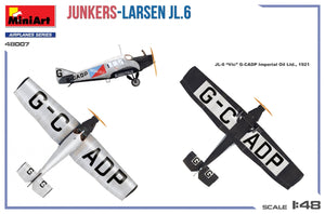 MiniArt 48007 Junkers-Larsen JL.6 1/48 – image 3
