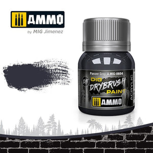 Munitions Mig 0604 DRYBRUSH Gris Panzer 40 ml