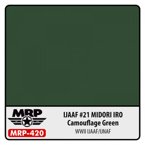 M. Peinture MRP-420 IJAAF #21 Midori Iro (Vert Camouflage) 30ml