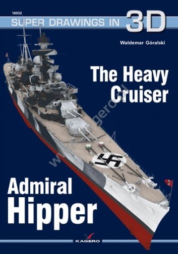Kagero 16032 Le croiseur allemand Amiral Hipper EN