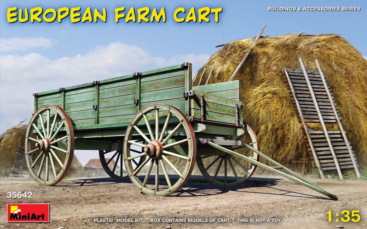 MiniArt 35642 CHARIOT DE FERME EUROPÉENNE 1/35