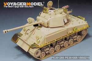 Maquette Voyager PE351285 WWII US M4A3E8 Version initiale Thunderbolt VII HVSS Basic pour RFM 5092 1/35 – immagine 9