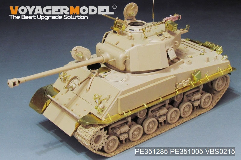 Maquette Voyager PE351285 WWII US M4A3E8 Version initiale Thunderbolt VII HVSS Basic pour RFM 5092 1/35 – immagine 9