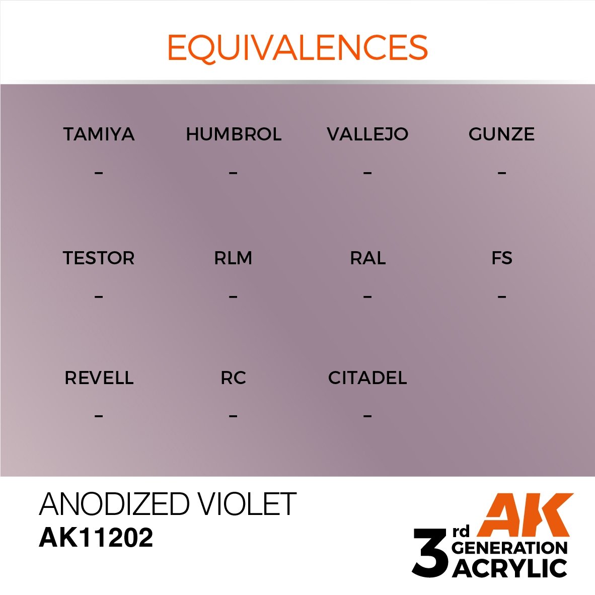 AK Interactive AK11202 ANODIZED VIOLET – METALLIC 17ml – zdjęcie 3
