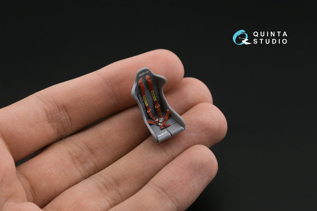 Quinta Studio QD43001 KAMAZ-43509 Intérieur coloré imprimé en 3D sur papier décalque (Zvezda) 1/43 – imagen 12