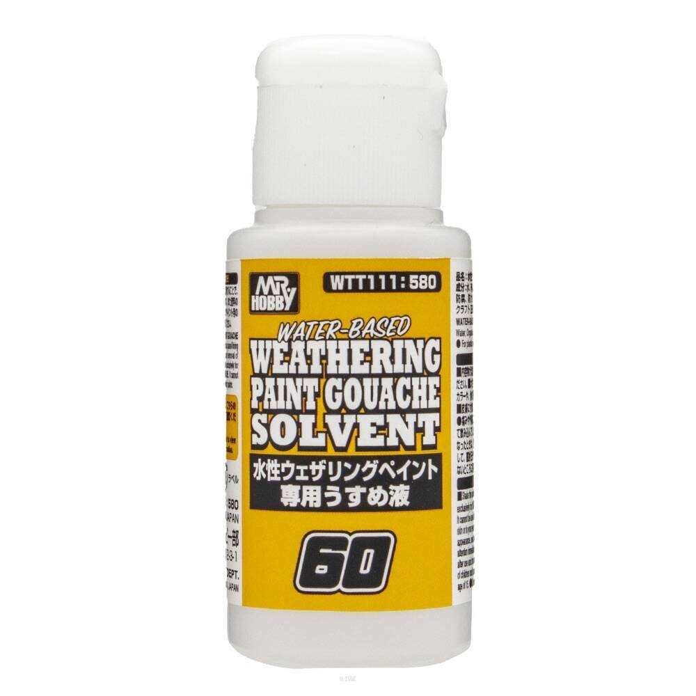 Peinture gouache à effet vieilli Gunze Sangyo WTT-111, solvant 60 ml
