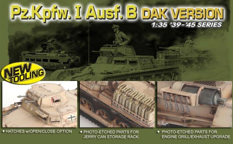Dragon 6207 Pzkpfw. Je Ausf. B, version DAK (1/35) – Bild 2