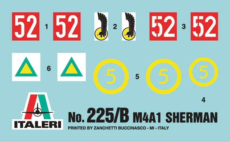 Italeri 0225 M4-A1 Sherman 1/35 – image 9