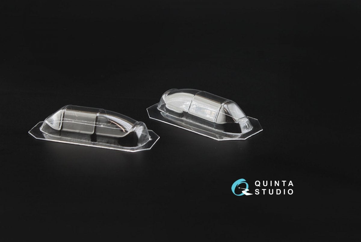 Quinta Studio QC48001-S Verrière transparente thermoformée Yak-3 1 pièce (pour kit Zvezda 4814) 1/48 – Bild 4