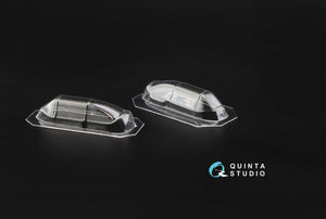 Quinta Studio QC48001-S Verrière transparente thermoformée Yak-3 1 pièce (pour kit Zvezda 4814) 1/48 – Bild 4