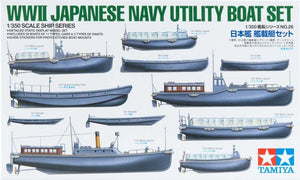 Tamiya 78026 Coffret de bateau utilitaire de la marine japonaise de la Seconde Guerre mondiale (1/350)