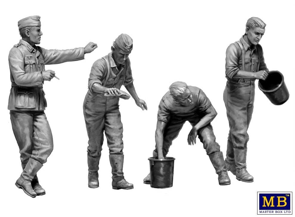 Master Box 35237 Schnelle Truppen - Pilotes allemands de la Seconde Guerre mondiale 1/35 – image 2